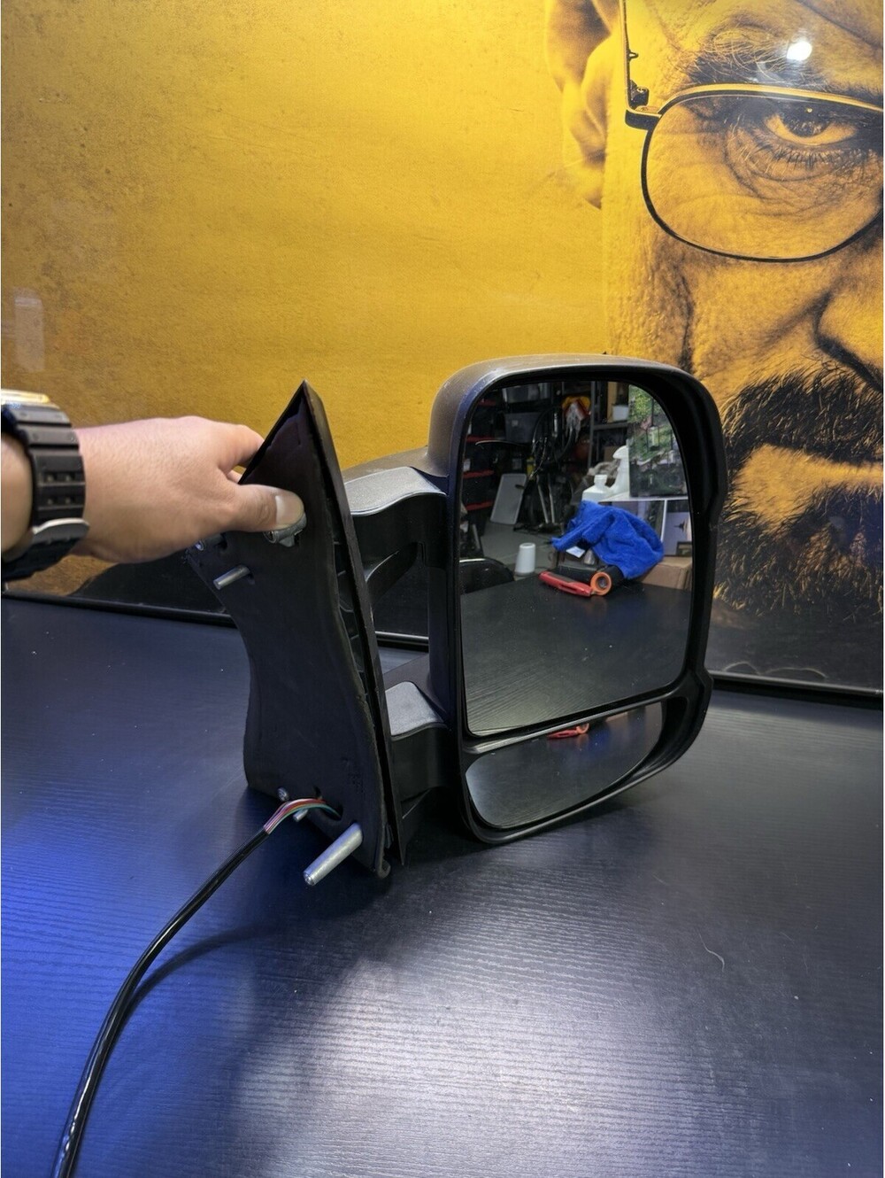 2014-2019 Ram ProMaster Passenger RH Side Mirror Turn Signal Dual Glass